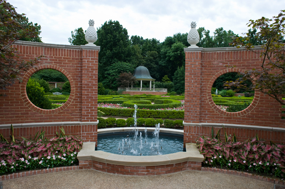 Boxwood Garden entrance