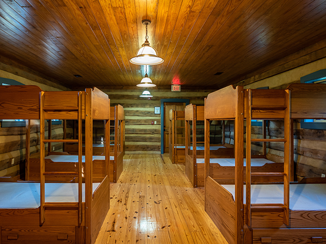 Bunkbeds in Casa Audlon Lodge